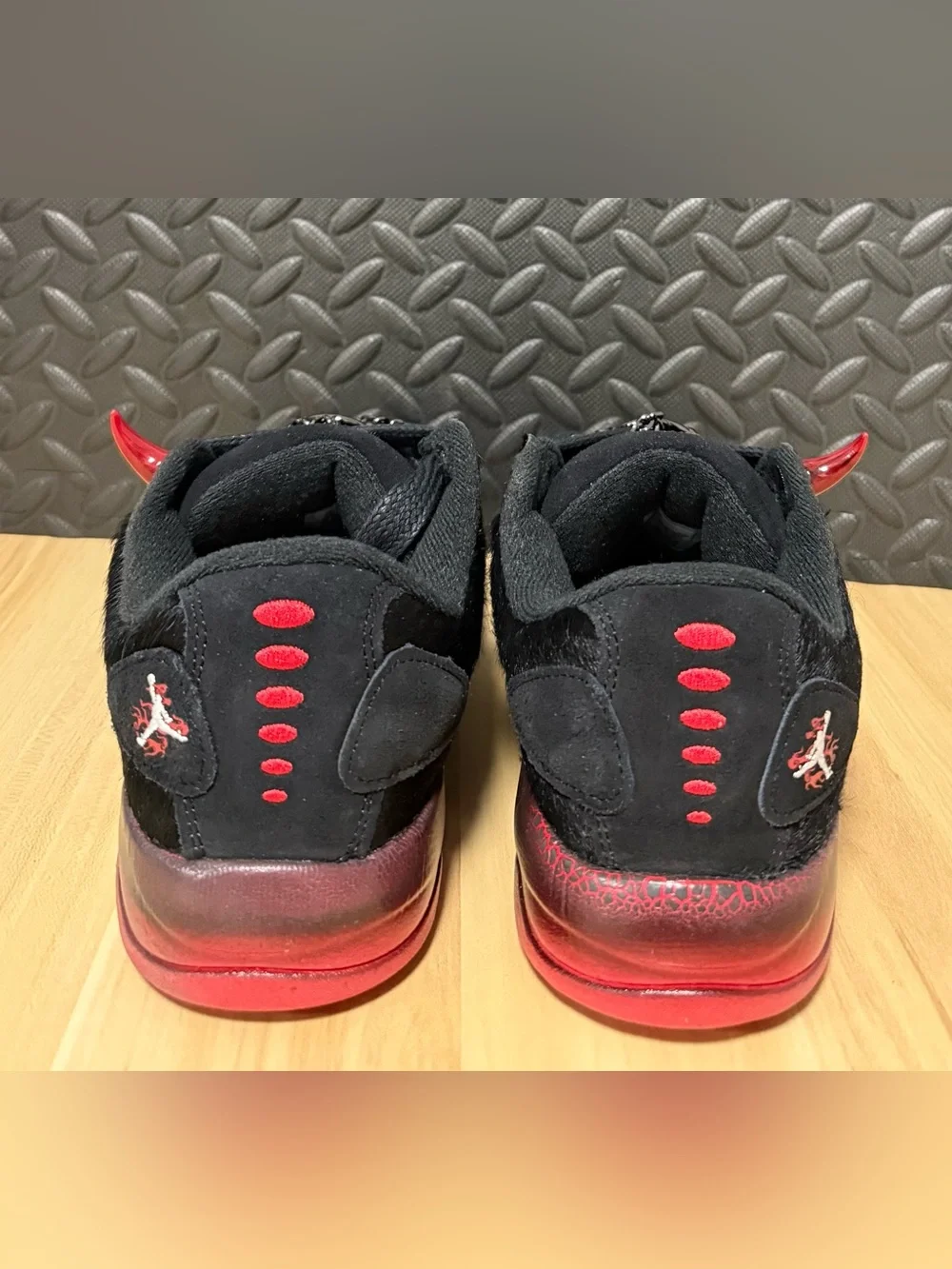 Air Jordan Session 'Raging Bull' Black Red IM6666-066 Mens Size 10